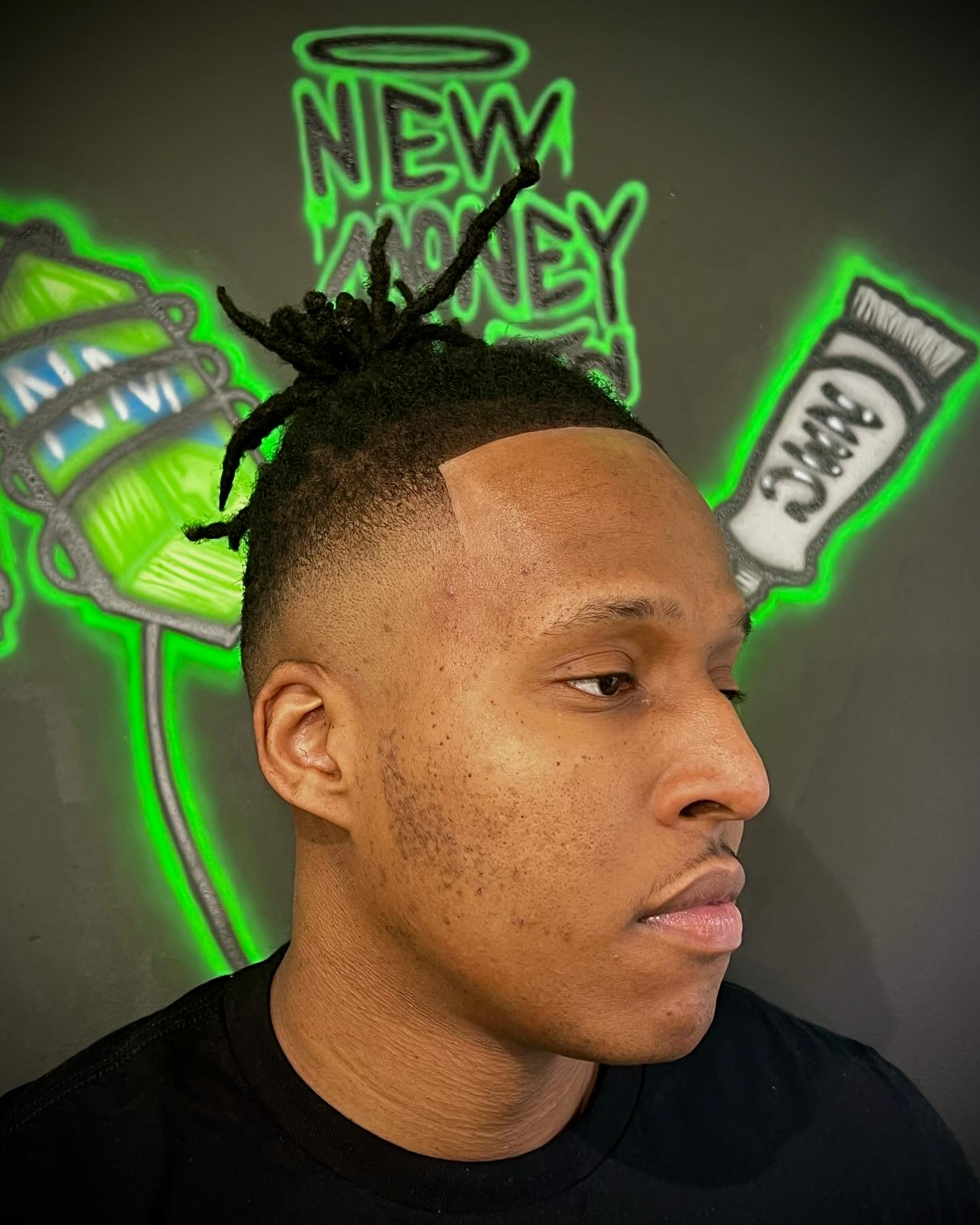 Fresh skin fade haircut at New Money Cuts Barbershop, East New York Brooklyn