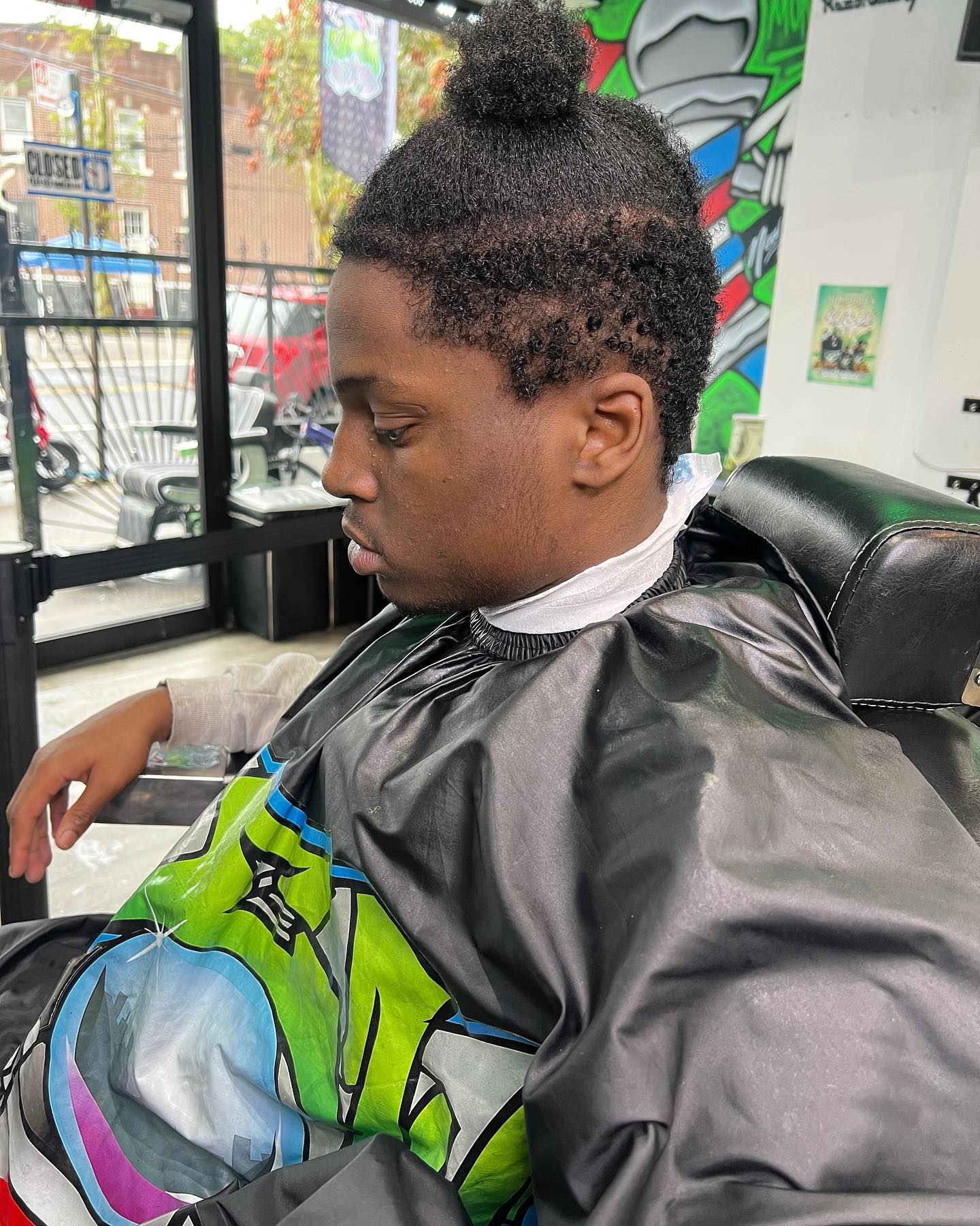 Kids haircut at New Money Cuts Barbershop Brooklyn